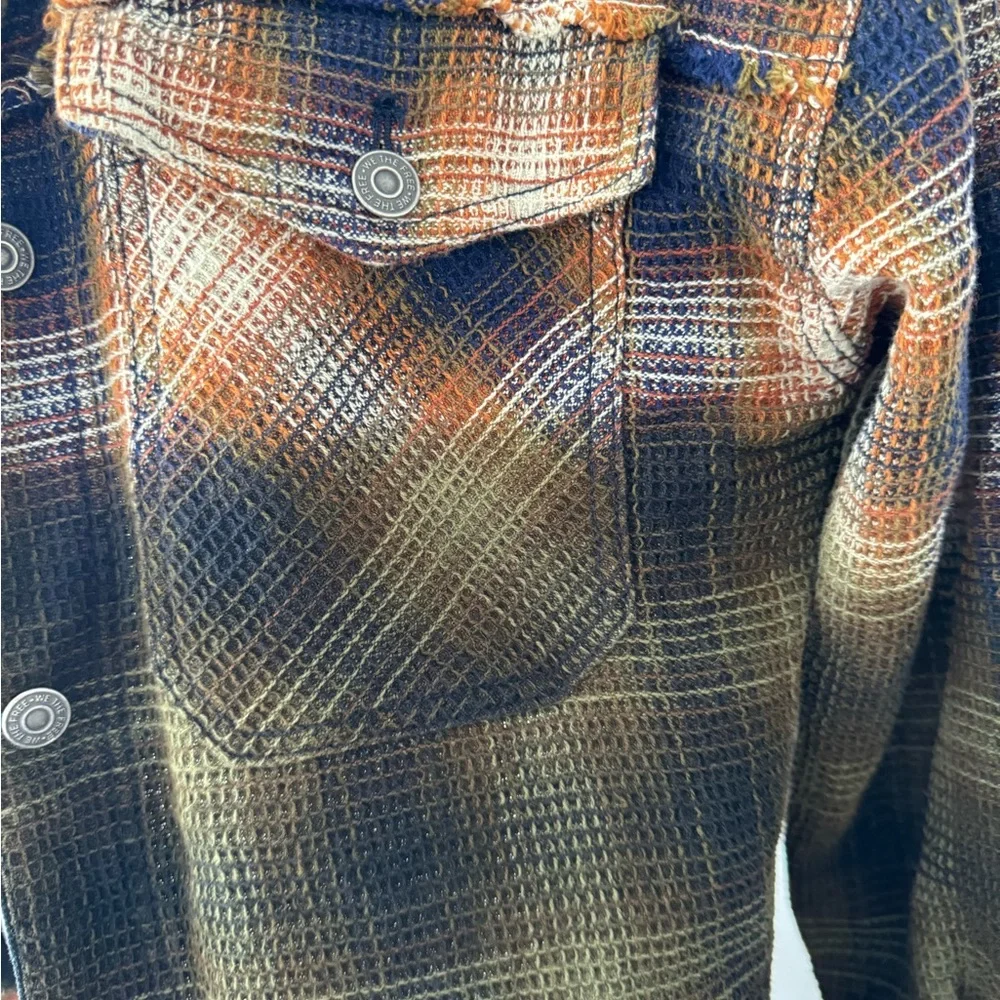 Free people plaid jacket - Picture 2 of 3
